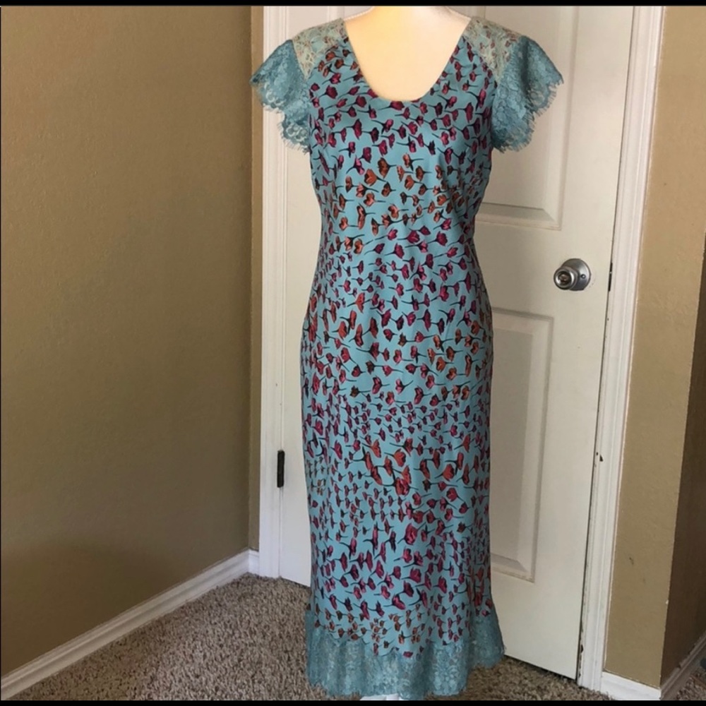 Sundance silk vintage style dress